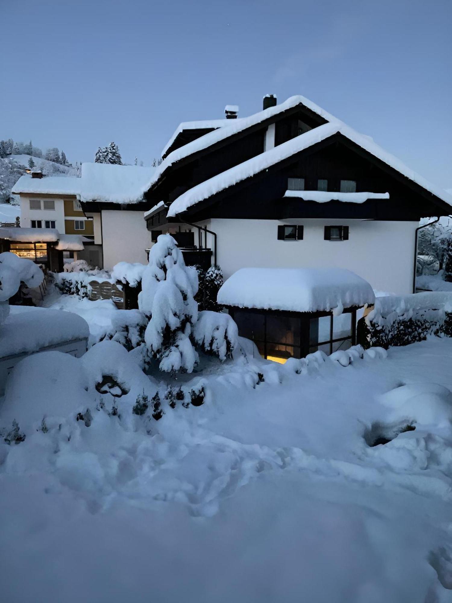 Kuh'Les Hideaway Steibis 3-Zimmer Ferienwohnung 55 M² Oberstaufen Kültér fotó