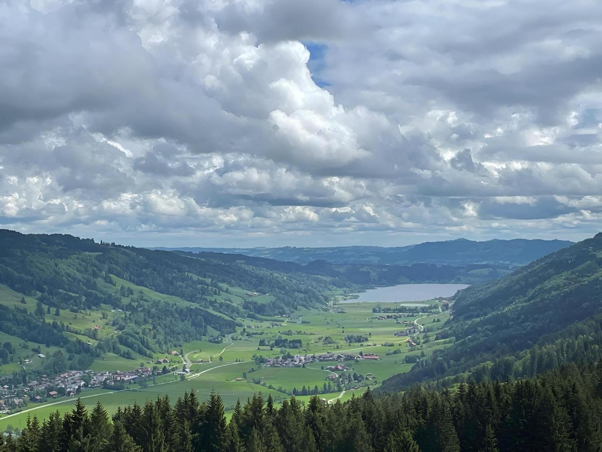 Kuh'Les Hideaway Steibis 3-Zimmer Ferienwohnung 55 M² Oberstaufen Kültér fotó