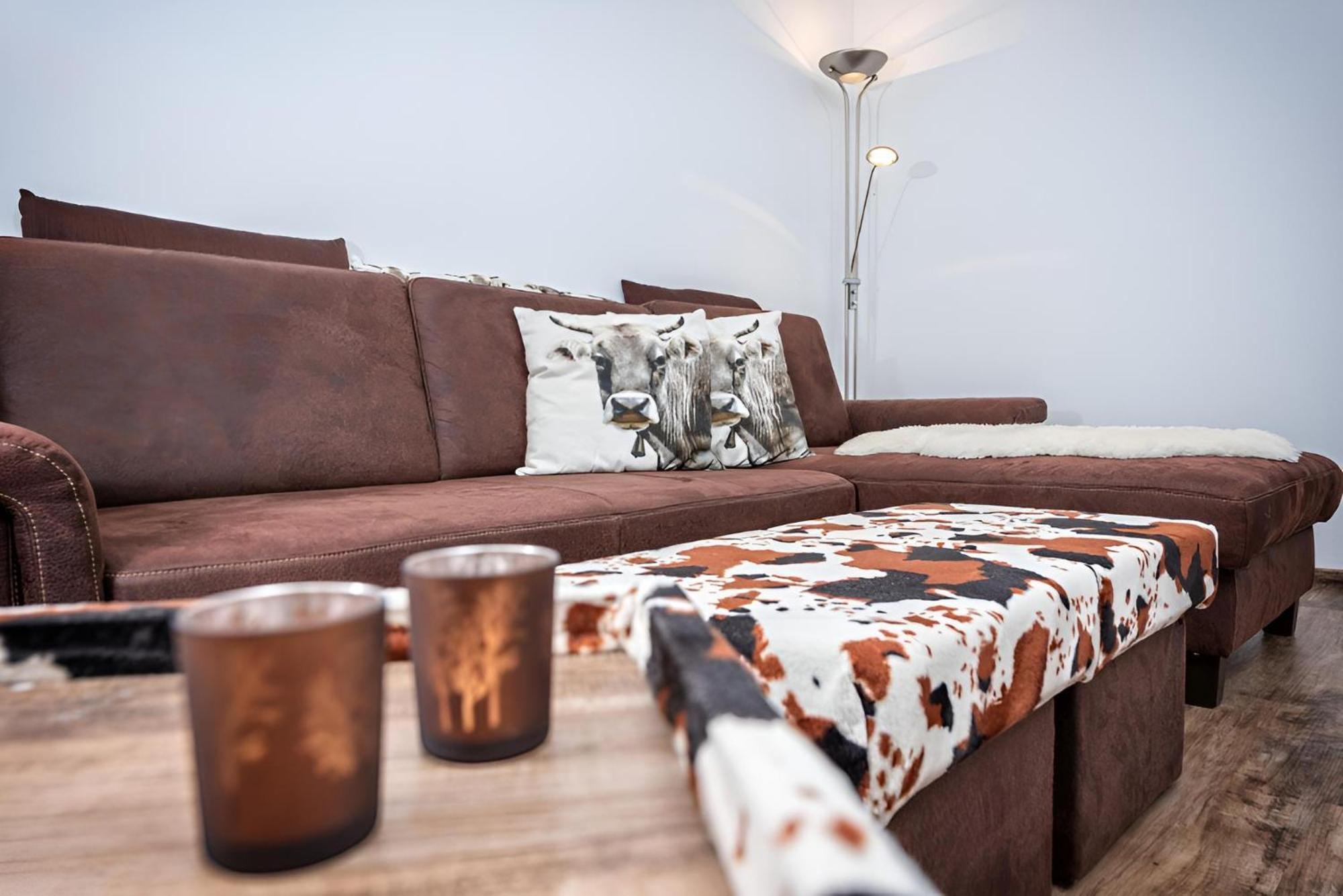 Kuh'Les Hideaway Steibis 3-Zimmer Ferienwohnung 55 M² Oberstaufen Kültér fotó